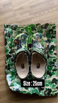 A BATHING APE x Crocs サボ 25cm — image 1