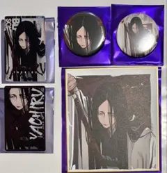 卯ノ花烈　BLEACH LAM コラボ　ポップアップ　缶バッジ　アクカ　色紙 — image 1