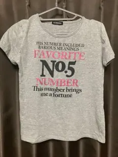I.E.Balance 半袖Tシャツ グレー ロゴプリント — image 1