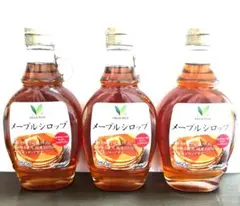【カナダ産】　メープルシロップ　250g× 3本セット — image 1