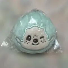 モンチッチ ぬいぐるみミラーチャーム　グリーン カプセルトイ — image 1
