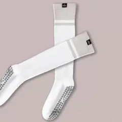 alo ストライプ付きホワイトソックス — image 1
