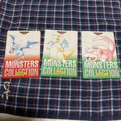 ポケモンカード バンダイ モンスターコレクション 3枚セット — image 1