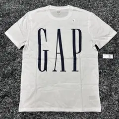 【新品タグ付き】GAP ギャップ デカロゴ ホワイト M ユニセックス 半袖 — image 1