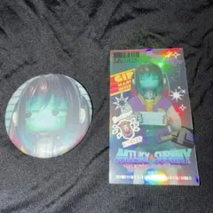 銀河特急ミルキーサブウェイ マキナ 缶バッジ ステッカー — image 1