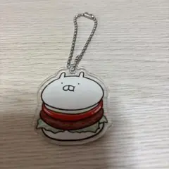 ⭐︎新品・未使用⭐︎うさまる CAFE アクリルキーホルダー ハンバーガー — image 1