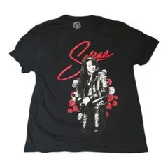 古着　アーティスト　Selena グラフィック Tシャツ ブラック XL — image 1