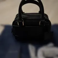 COLE HAAN レザー ハンドバッグ ミニ ブラック — image 1
