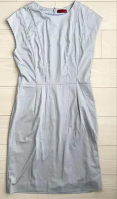 HUGO BOSS ノースリーブワンピース ライトブルー — image 1