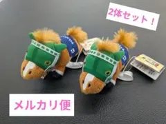 【新品】サラブレッドコレクション ぬいぐるみクリップ2 サイレンススズカ 2体 — image 1