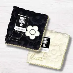 MARY QUANT　ミニタオルハンカチ　２枚セット　デイジー　マリクワ — image 1