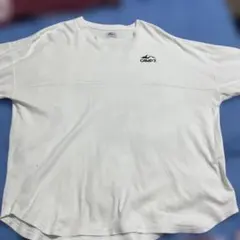 CAMP7 オーバーサイズ エンボス加工 Tシャツ ホワイト — image 1