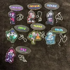 カリスマ　書き起こしアクリルキーホルダーコレクション　未使用品　7種セット — image 1