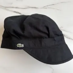 ★LACOSTE★レディース★キャスケット★57.5★ブラック★ — image 1