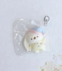 【kiki squishy】粉付きパジャマうさぎ　Sサイズ　純泥 — image 1