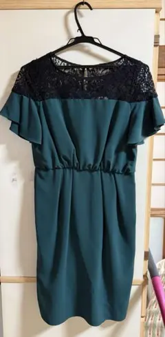 【値下‼️】美品⭐︎Rire Fete グリーン　ドレス　ワンピース — image 1
