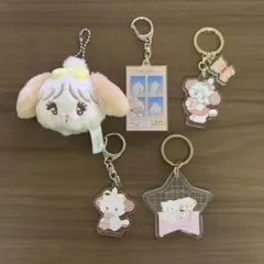 mikko スフレ　キーホルダー5個セット — image 1