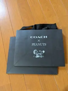 COACH x PEANUTS ショップ袋 2枚セット — image 1