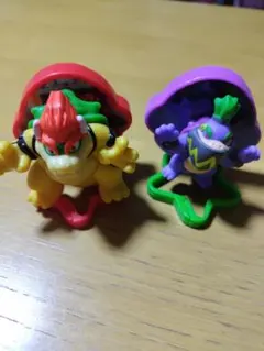 スーパーマリオ クッパ クッパJr. フィギュア 2体セット — image 1