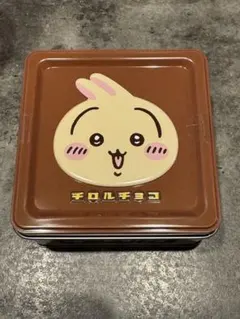 新品未開封　ちいかわ チロルチョコ缶　うさぎ — image 1