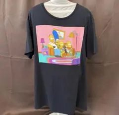 ザ シンプソンズ THE SIMPSONS Tシャツ キャラ20th 黒M レア — image 1