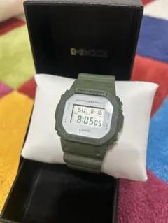 CASIO G-SHOCK グリーン デジタル 腕時計 DW-5600M-3JF — image 1