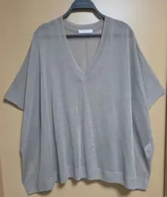 【chocol raffine robe】 Vネック ニットベスト フリーサイズ — image 1