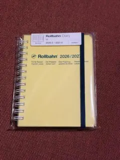 Rollbahn ダイアリー 2026-2027M クリアイエロー — image 1