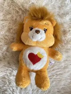 【タグ付き】Care Bears Brave Heart Lion ぬいぐるみ — image 1