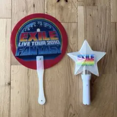 EXILE コンサート　うちわ　ペンライト　2個セット — image 1