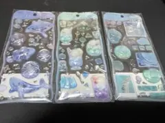 【正規品】うるしずく シール 昼下がりの喫茶店 真夜中の水族館 ラムネ色の放課後 — image 1