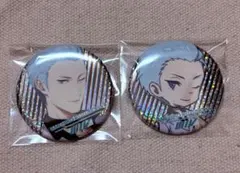 SideM FiFS イラスト展　ホログラム缶バッジ　等身ミニセット　葛之葉雨彦 — image 1