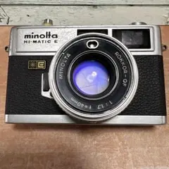 MINOLTA HI-MATIC E フィルムカメラ 本体 — image 1