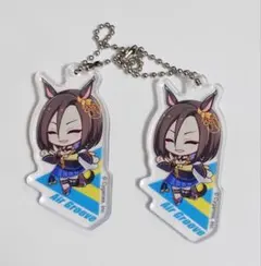 ウマ娘　エアグルーヴ　アクリルキーホルダー　アクキー　ダイソー — image 1