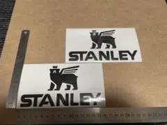 スタンレー　STANLEY カッティング　ステッカー　黒2枚 — image 1