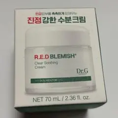 【新品未開封】Dr.G レッドブレミッシュクリアスージングクリーム 70ml — image 1