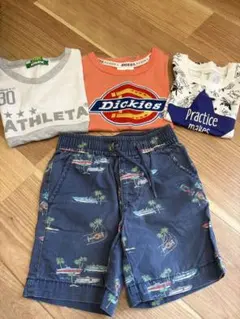 【まとめ売り】ATHLETA/DICKIES/星型Tシャツ/ハーフパンツ — image 1