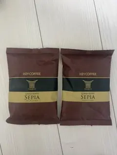 KEY COFFEE トラジャブレンド セピア 100g 2袋 — image 1