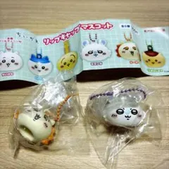 ちいかわリップキャップマスコット モモンガ シーサー 2点セット　新品 — image 1