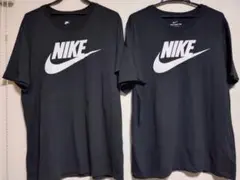 極美品　NIKE　フューチュラ アイコン S/S Tシャツ　XL 2枚セット — image 1