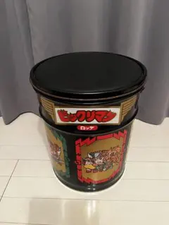 ロッテ ビックリマン スツール 収納ボックス　当時物 — image 1