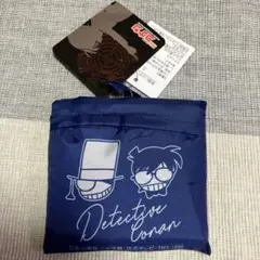 新品未使用　名探偵コナン エコバッグ　ネイビー — image 1