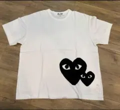 PLAY COMME des GARÇONS Tシャツ ホワイト S — image 1