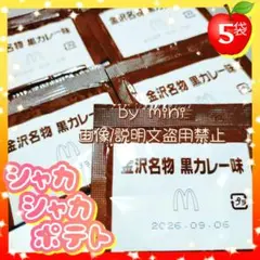 マクドナルド　シーズニング　金沢名物黒カレー　カレーパウダー　シャカシャカポテト — image 1
