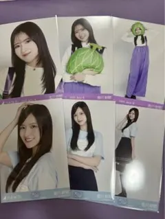 乃木坂46 生写真 金川紗耶 北海道Tシャツ 北海道ver.コーデ 6種コンプ — image 1