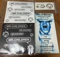 ⭐︎Mr.Children 4種のシールセット【非売品】 — image 1