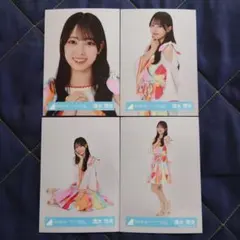 日向坂46 清水理央「W-KEYAKI FES2022」カラフル衣装 4種コンプ — image 1