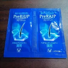RreRiUP／プレリアップ スカルプシャンプー・ヘアコンディショナー サンプル — image 1