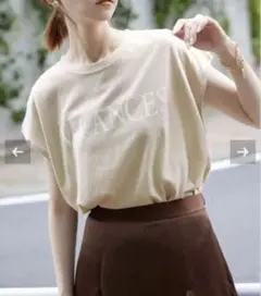 スローブイエナ vacancesロゴフレンチTEE — image 1