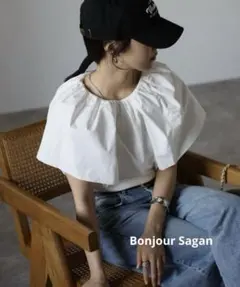 【新品】Bonjour Sagan Deux Amourノースリーブトップス — image 1